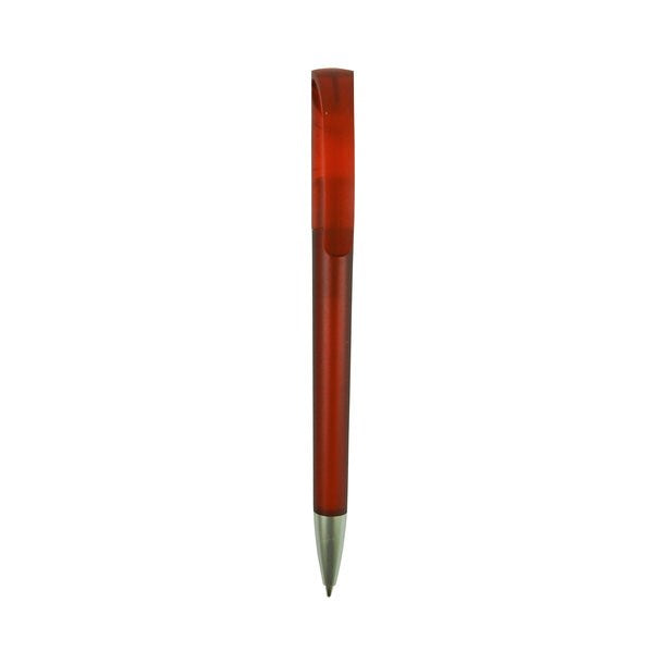 Roter, Transparenter Kugelschreiber