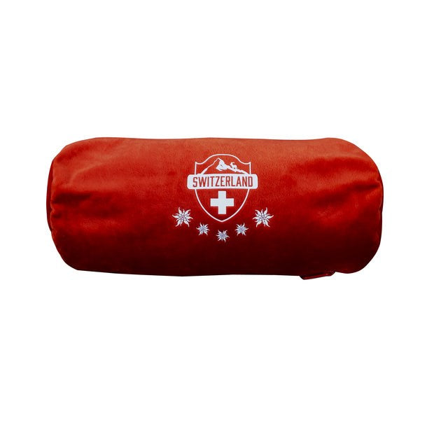 Nackenkissen mit Schweizerwappen Design