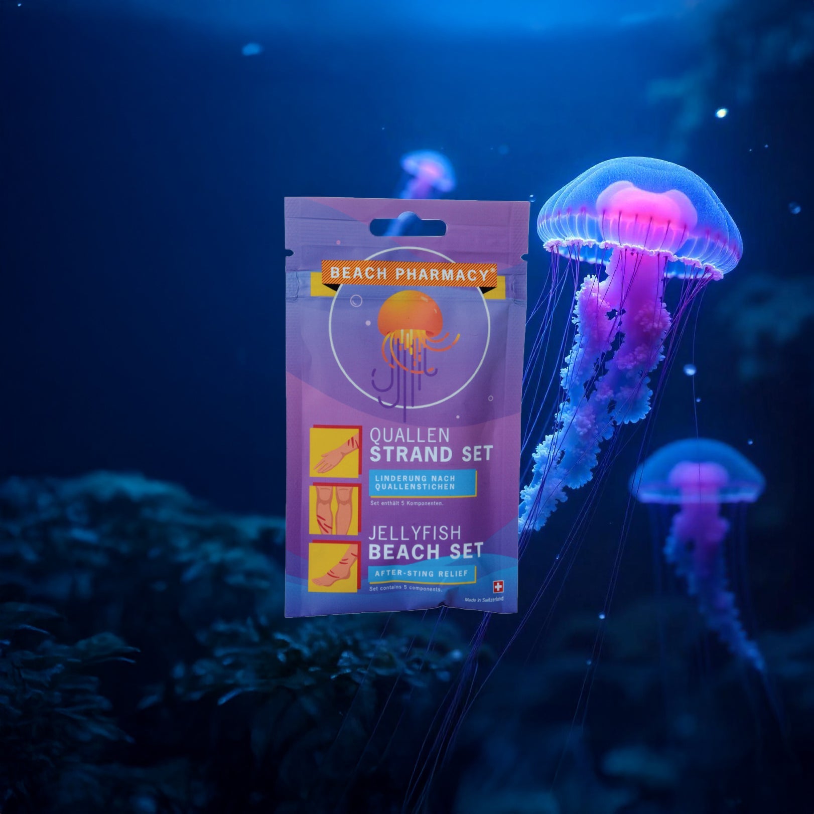 Quallen Erste-Hilfe Set