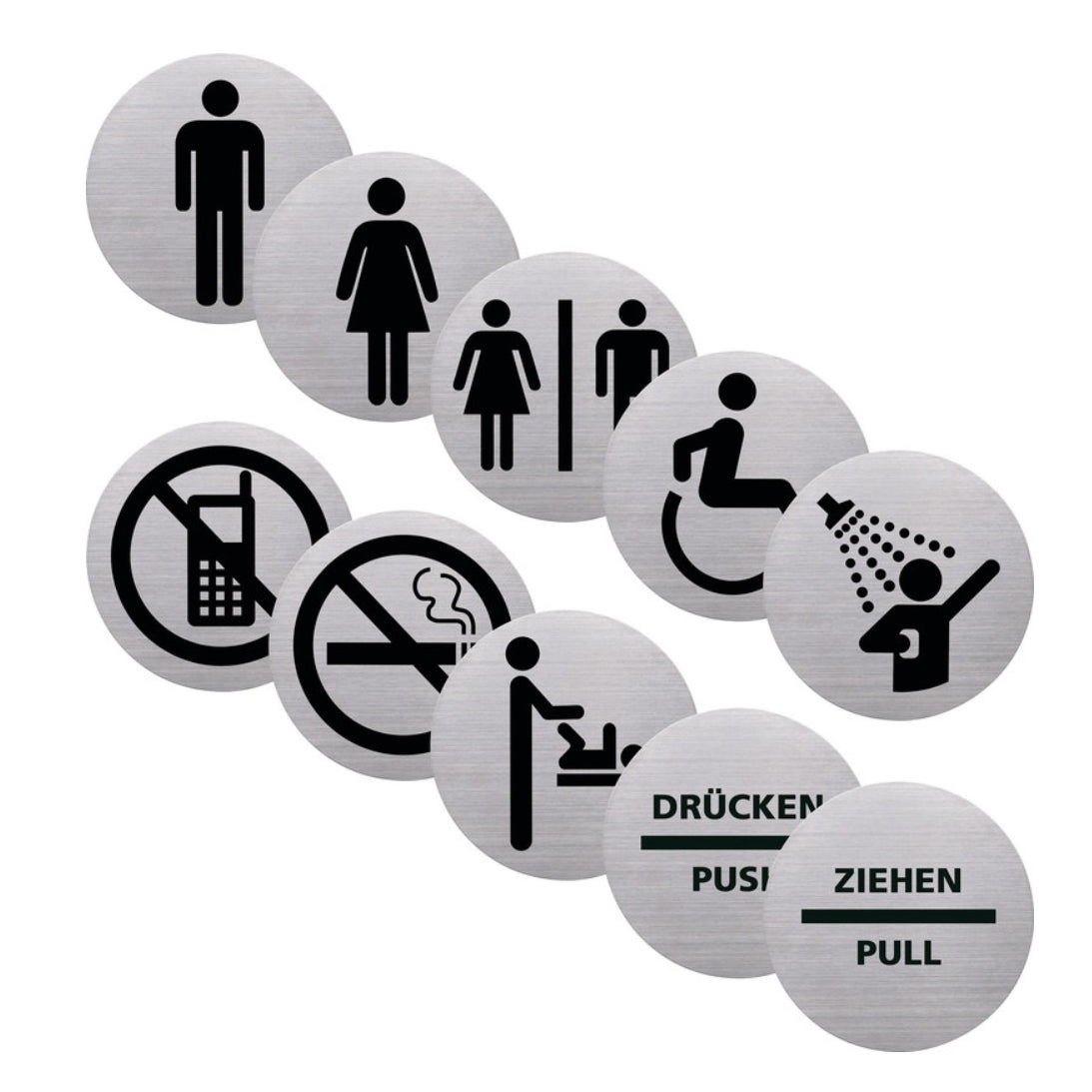 Wand-/Tür-Piktogramme Set