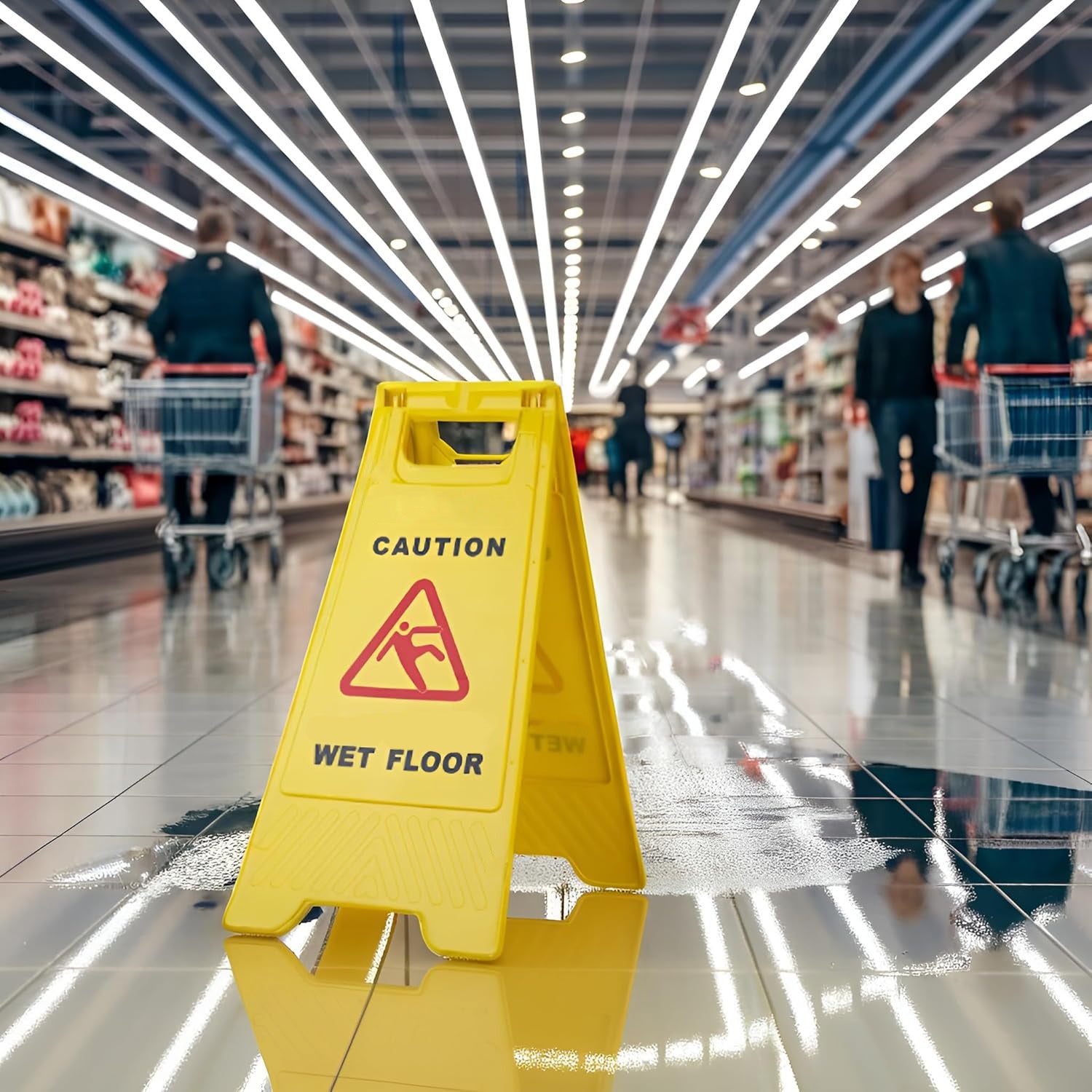 Warnschild Rutschgefahr