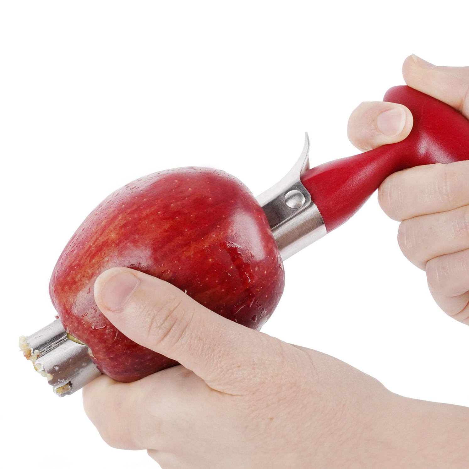 Edelstahl Apfelentkerner