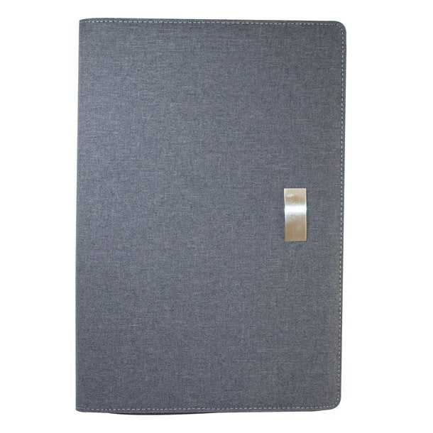 Schwarze, geschlossene Präsentationsmappe für Stifte