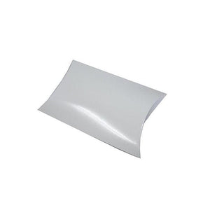 Weisse Kartonverpackung für Kissen