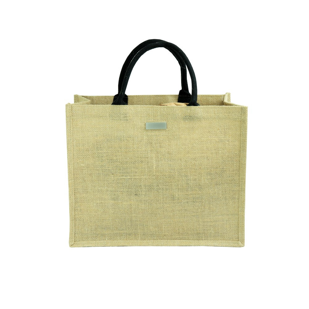 Swiss Ethno Jute Shopping Tasche - novistore.ch