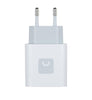 Weisser Stecker mit grauem Novistore Logo