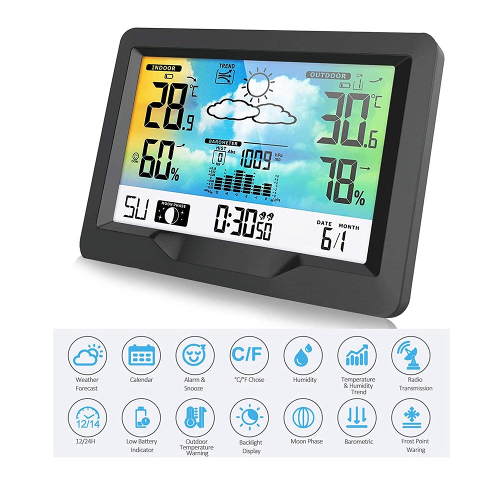 Wetterstation mit Funksensor - novistore.ch