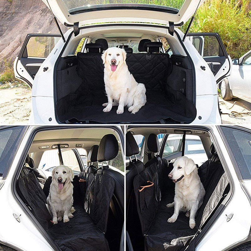 Auto Hundedecke DELUXE Wasserfest mit Reissverschluss & Sichtfenster - novistore.ch