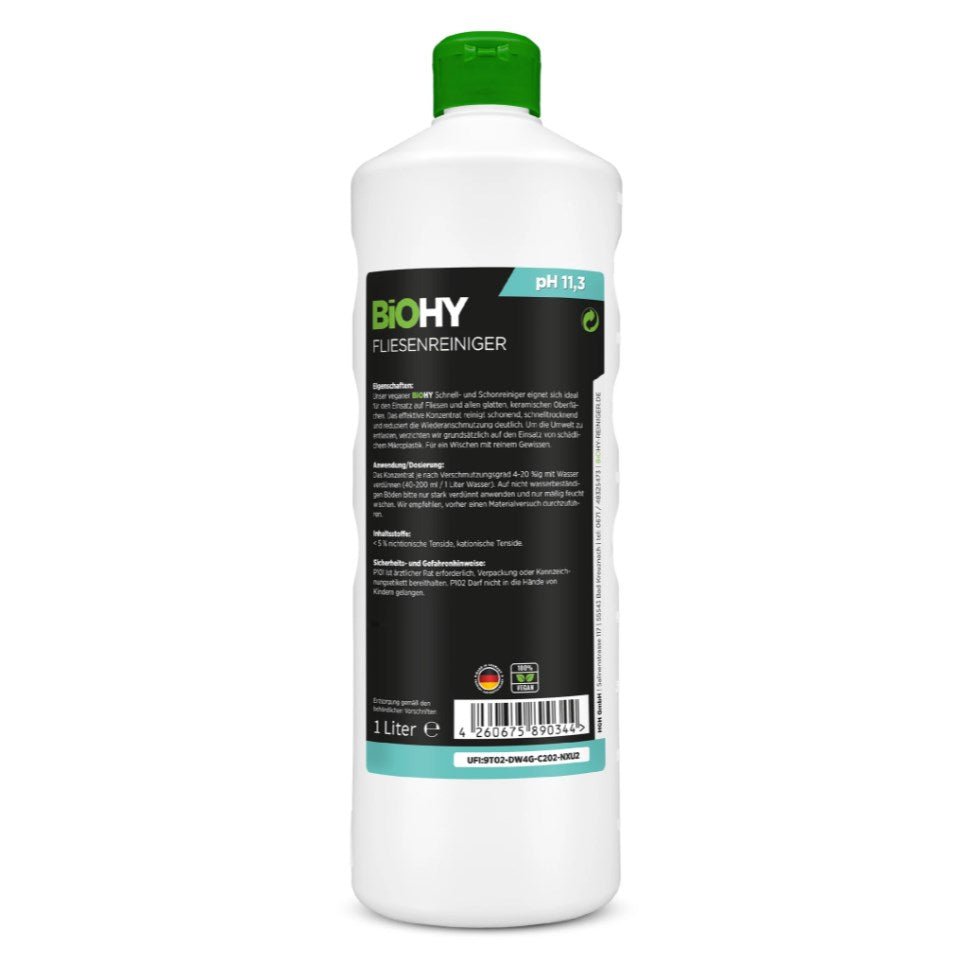 BiOHY Fliesenreiniger 1L (Konzentrat) - novistore.ch