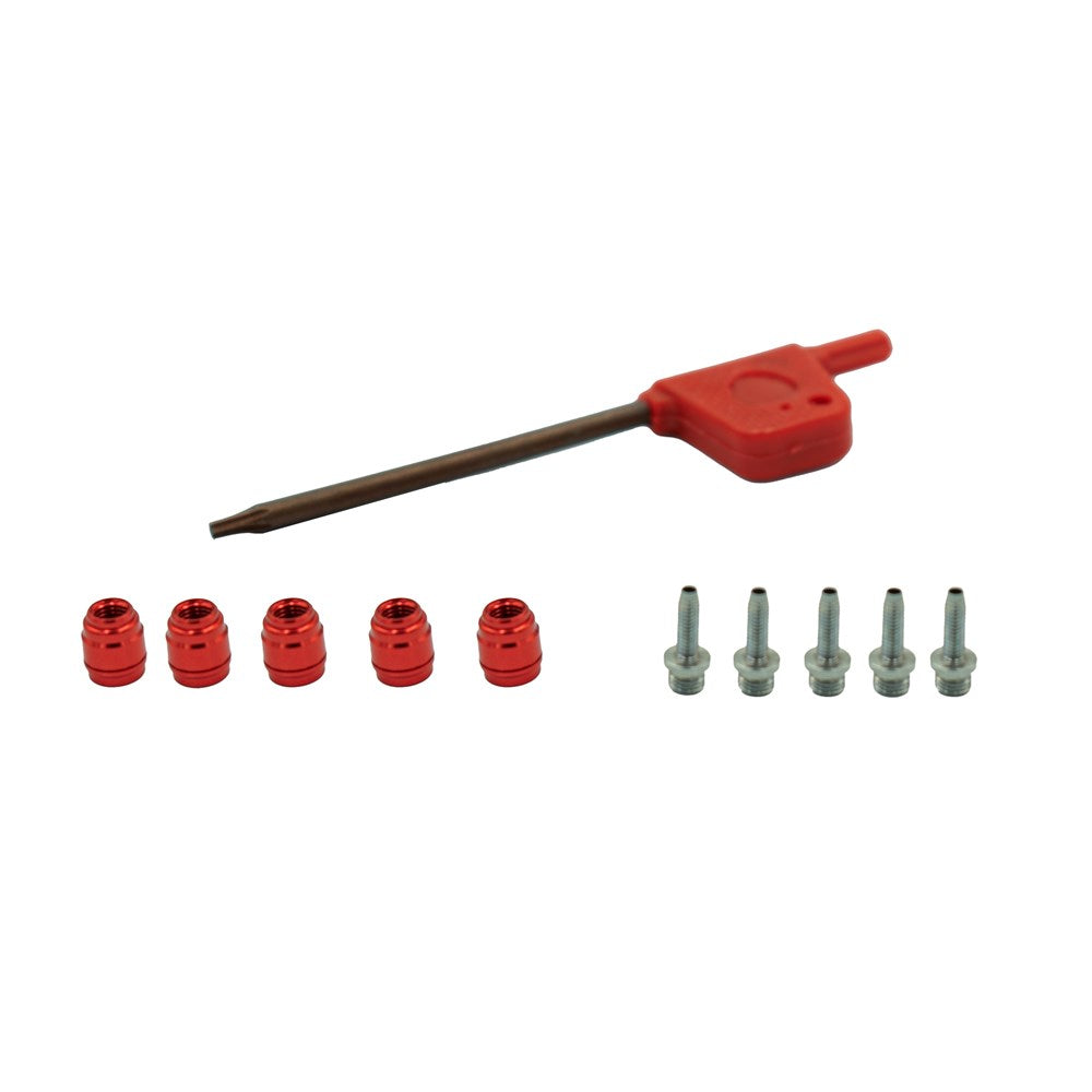 Klemmringe + Steckhülsen 5er Set