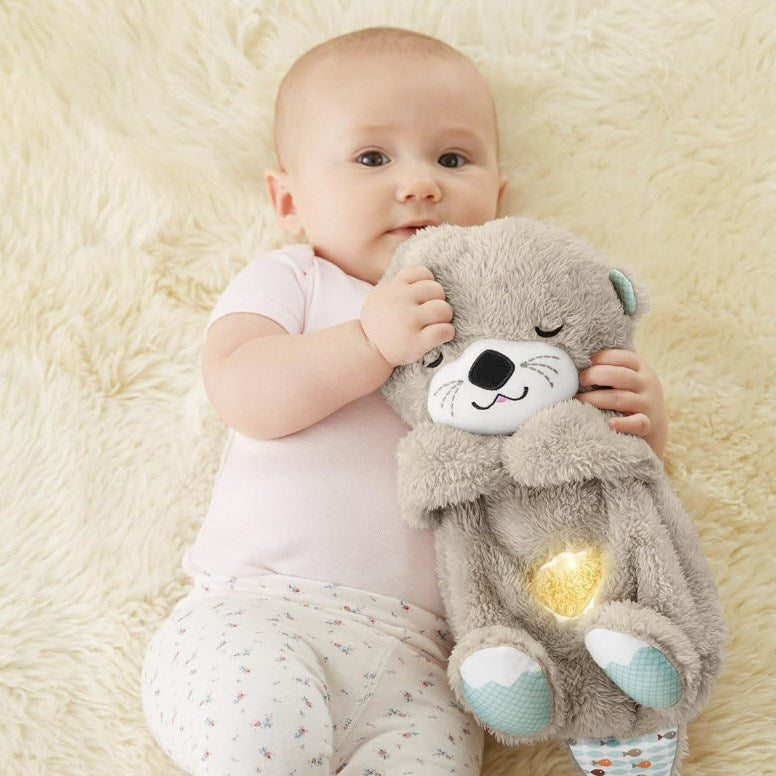 Kuscheltier mit Atembewegung und Musik