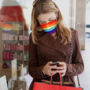 OP-Maske Regenbogen/Rainbow - novistore.ch