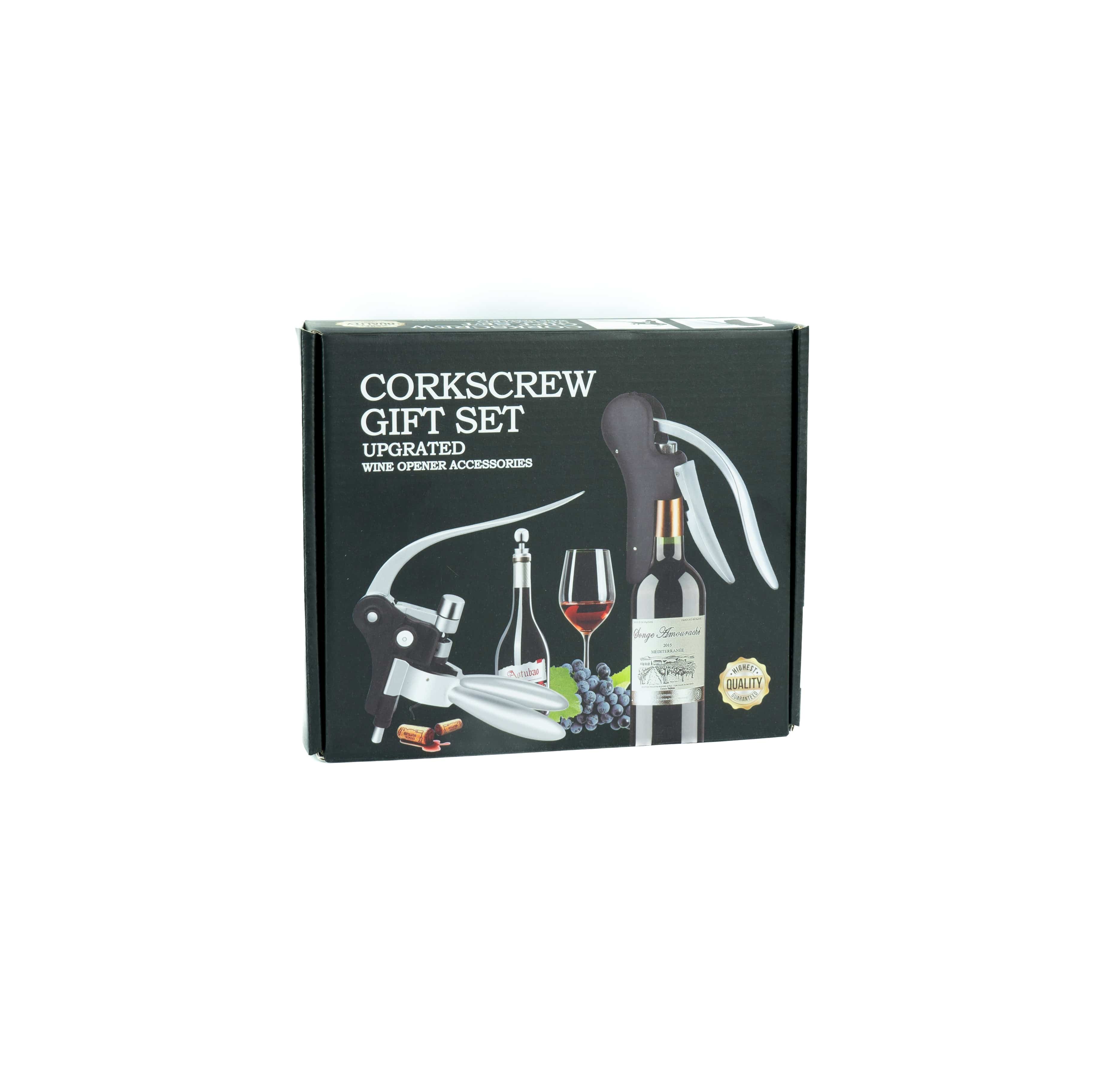 Kartonverpackung des Korkenzieher-Sets