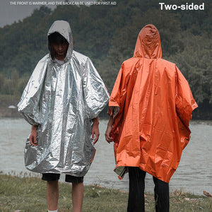 Survival Alu-Poncho Orange - novistore.ch