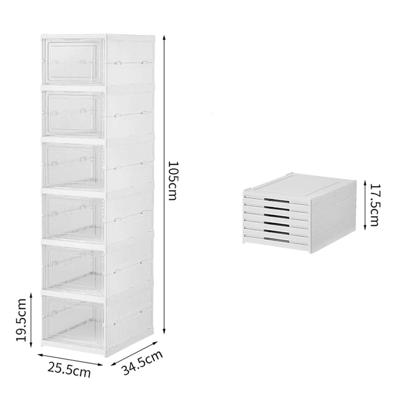 6er-Set Schuhboxen - novistore.ch