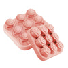 Silikon Eiswürfelform - 3D Rosen - novistore.ch