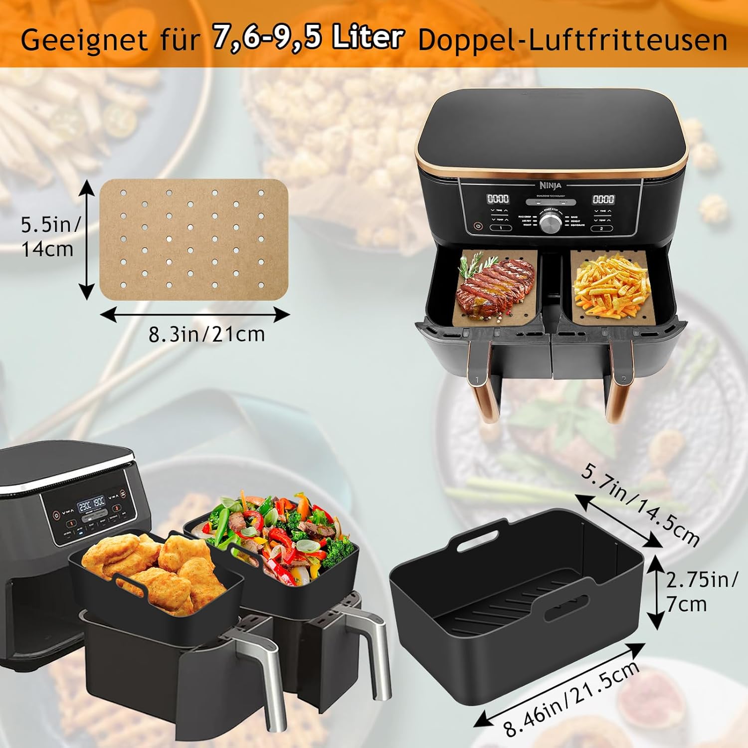 Airfryer Zubehör-Set