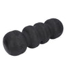 Schwarze, gewellte Faszienrolle