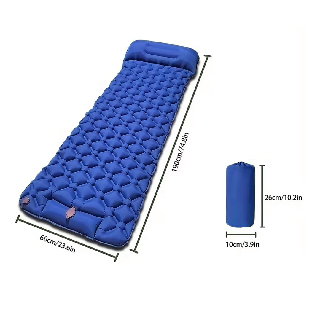 matratze für camping Camping Aufblasbare Matratze mit eingebauter Luftpumpe – ARISTOS International GmbH