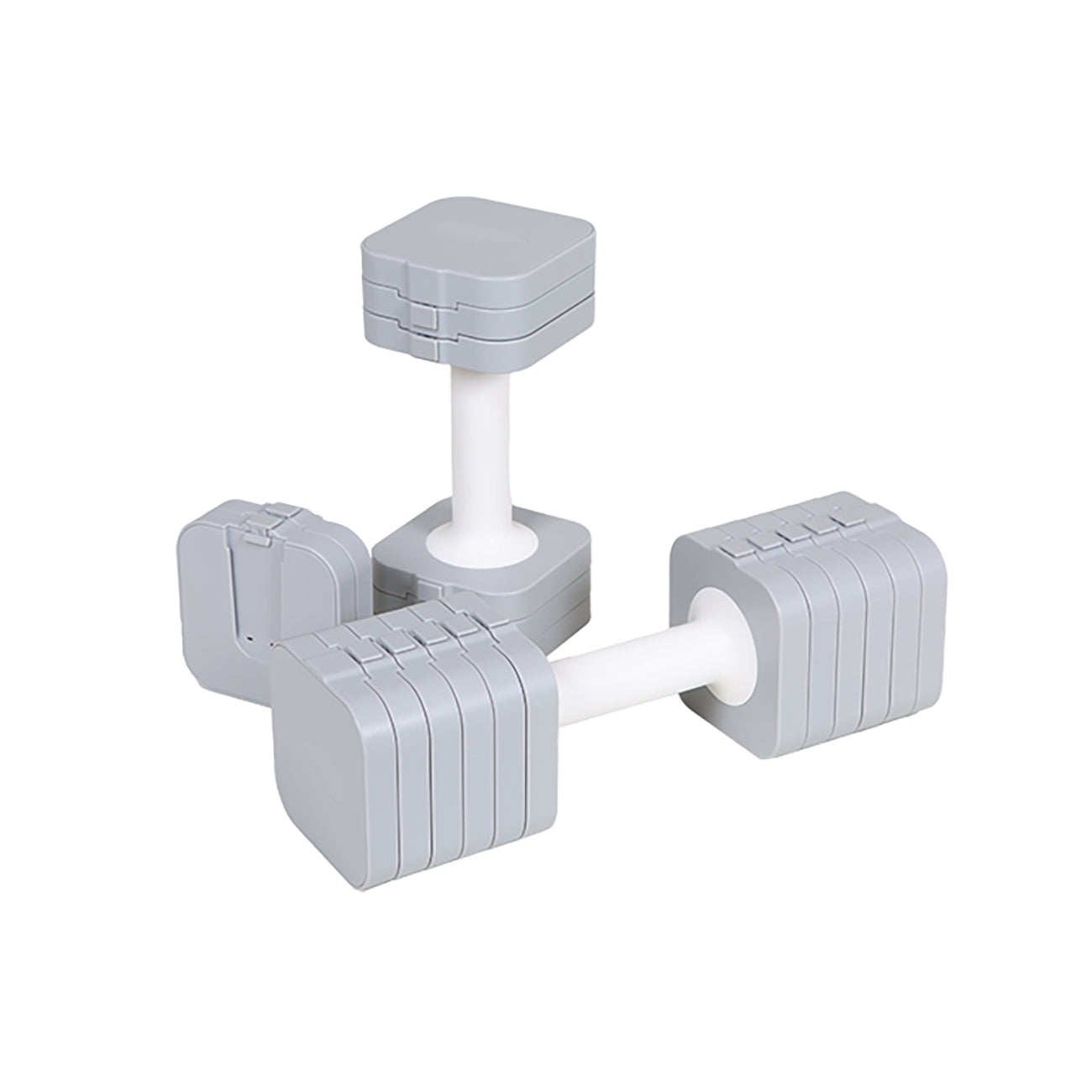 Verstellbare Hanteln mit Klick-System